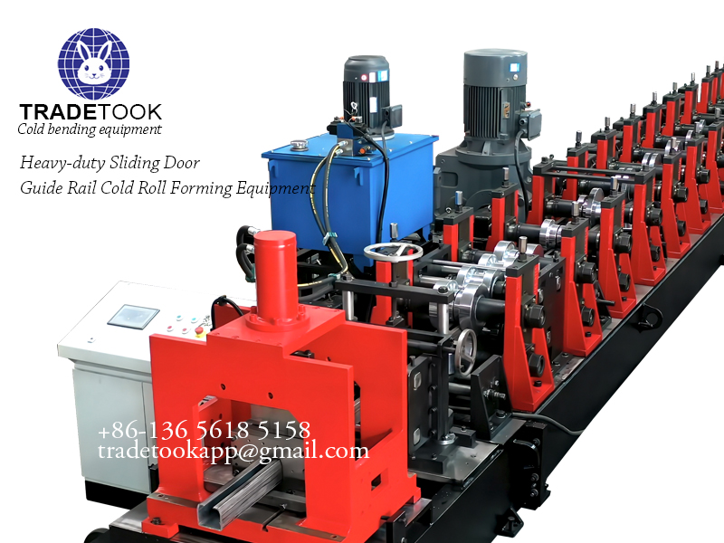Heavy-duty Sliding Door Guide Rail Cold Roll Forming Equipment